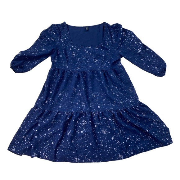 Woman’s SHEIN Curve all over star print dress size 1XL - Picture 1 of 3